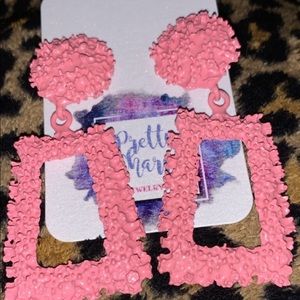 Pink Trendy Earrings